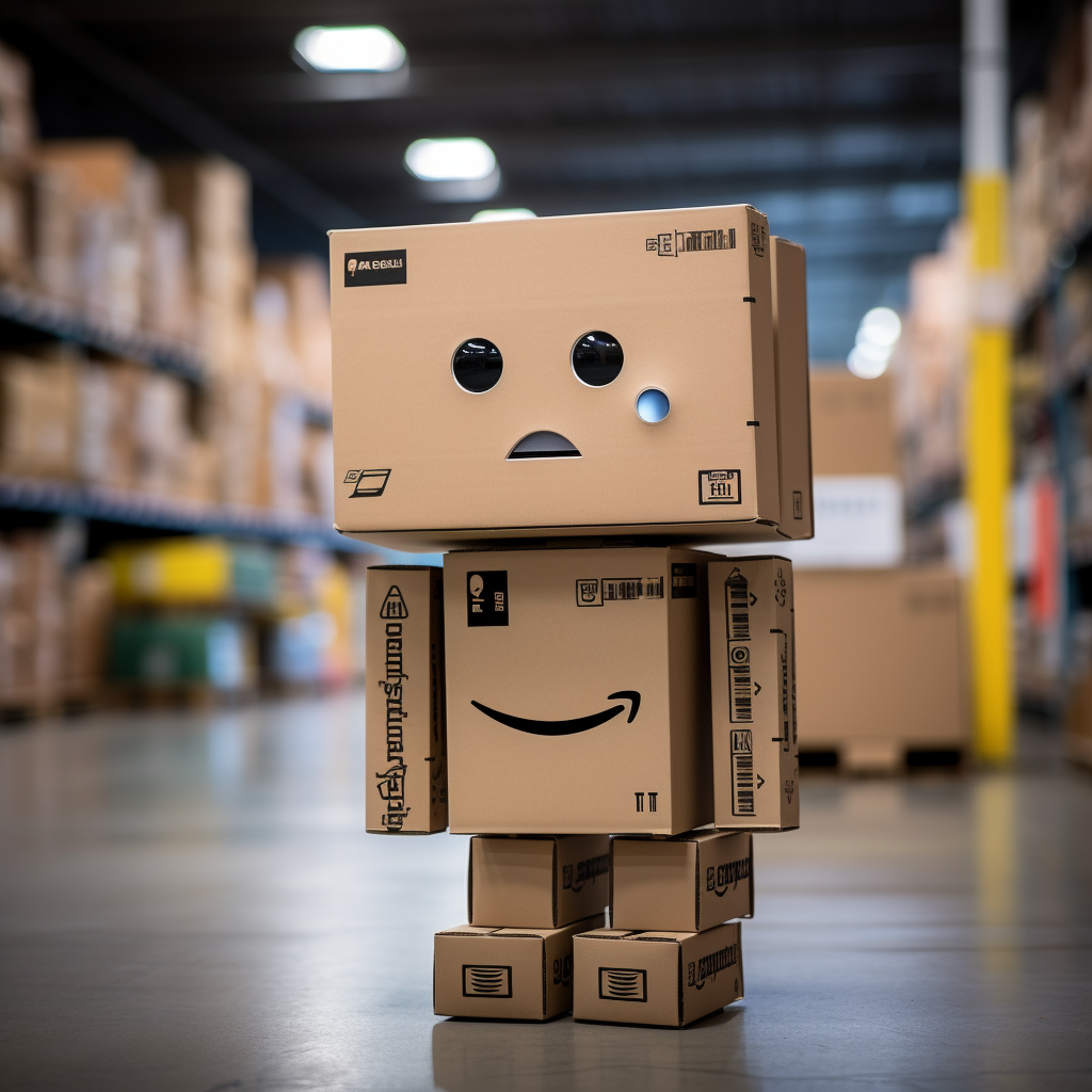 Amazon sad robot
