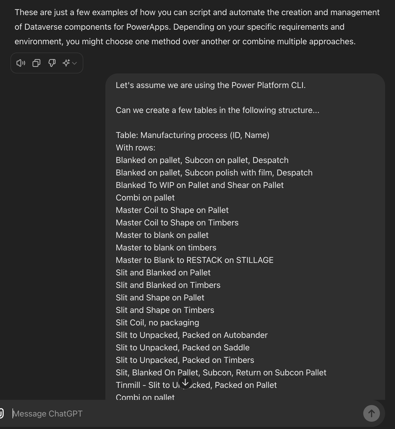 Chat gpt code