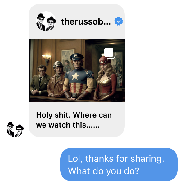 The russo brothers comment 1